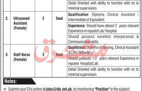 Jobs in Islamabad Diagnostics Centre Swat 2021