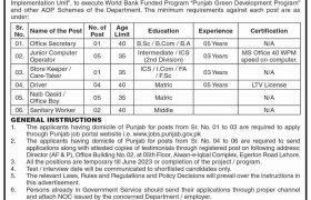 Environment Protection Department Jobs 2021