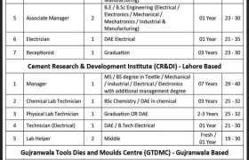 Jobs in TUSDEC Lahore & Gujranwala 2022