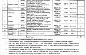 Jobs in Khanewal Public School & College 2022