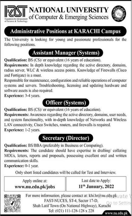 latest business planning jobs in karachi