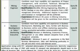 Jobs in Sarhad Mineral Pvt Ltd Peshawar 2022