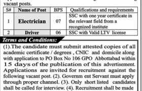 Public Sector Jobs in Abbottabad 2022
