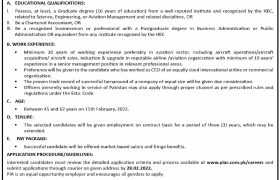 Pakistan International Airlines Company Ltd Jobs 2022