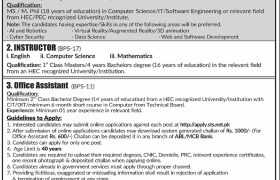Jobs in IBA-IET Khairpur 2022