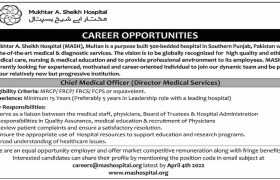 Mukhtar A Sheikh Hospital Multan Jobs 2022