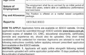 IESCO Careers 2022
