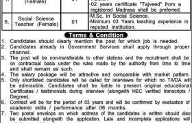 Cantonment Board Bahawalpur Jobs 2022
