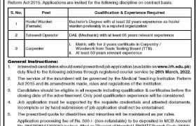 Lady Reading Hospital Peshawar Jobs 2022