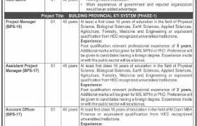 Directorate of Science & Technology KPK Jobs 2022