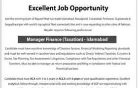Jobs in Nayatel Islamabad 2022