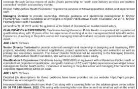 Jobs in KP Health Foundation 2022