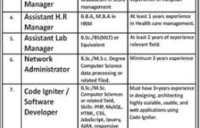 Jobs in Aadil Hospital Lahore Cantt 2022