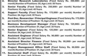 Jobs in PAF-IAST Haripur 2022