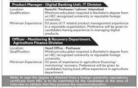 The Bank of Khyber Careers 2022