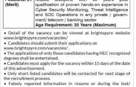 Public Sector Org Jobs in Islamabad 2022