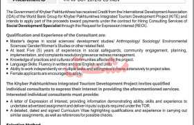KPK Integrated Tourism Development Project Jobs 2022