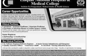 Jobs in Liaquat National Hospital 2022