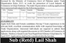 GB Chamber of Commerce & Industry Jobs 2022