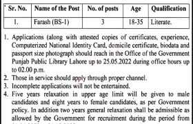 Jobs at Govt Punjab Public Library Lahore 2022