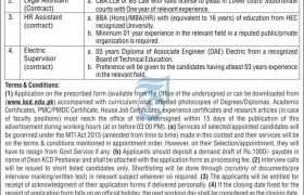 Jobs at Khyber College of Dentistry Peshawar 2022
