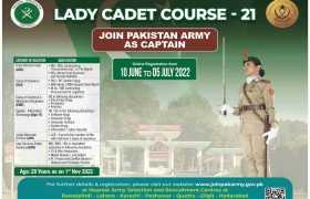 Pak Army Lady Cadet Course-21
