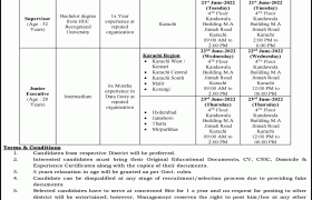 Jobs at NADRA Karachi 2022