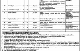 Jobs at Health Department Islamabad 2022