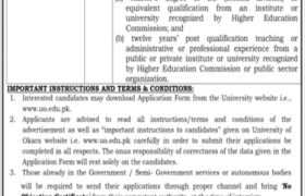 University of Okara Careers 2022