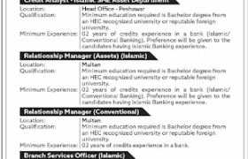 BOK Jobs 2022 – The Bank of Khyber Careers (Online Apply)