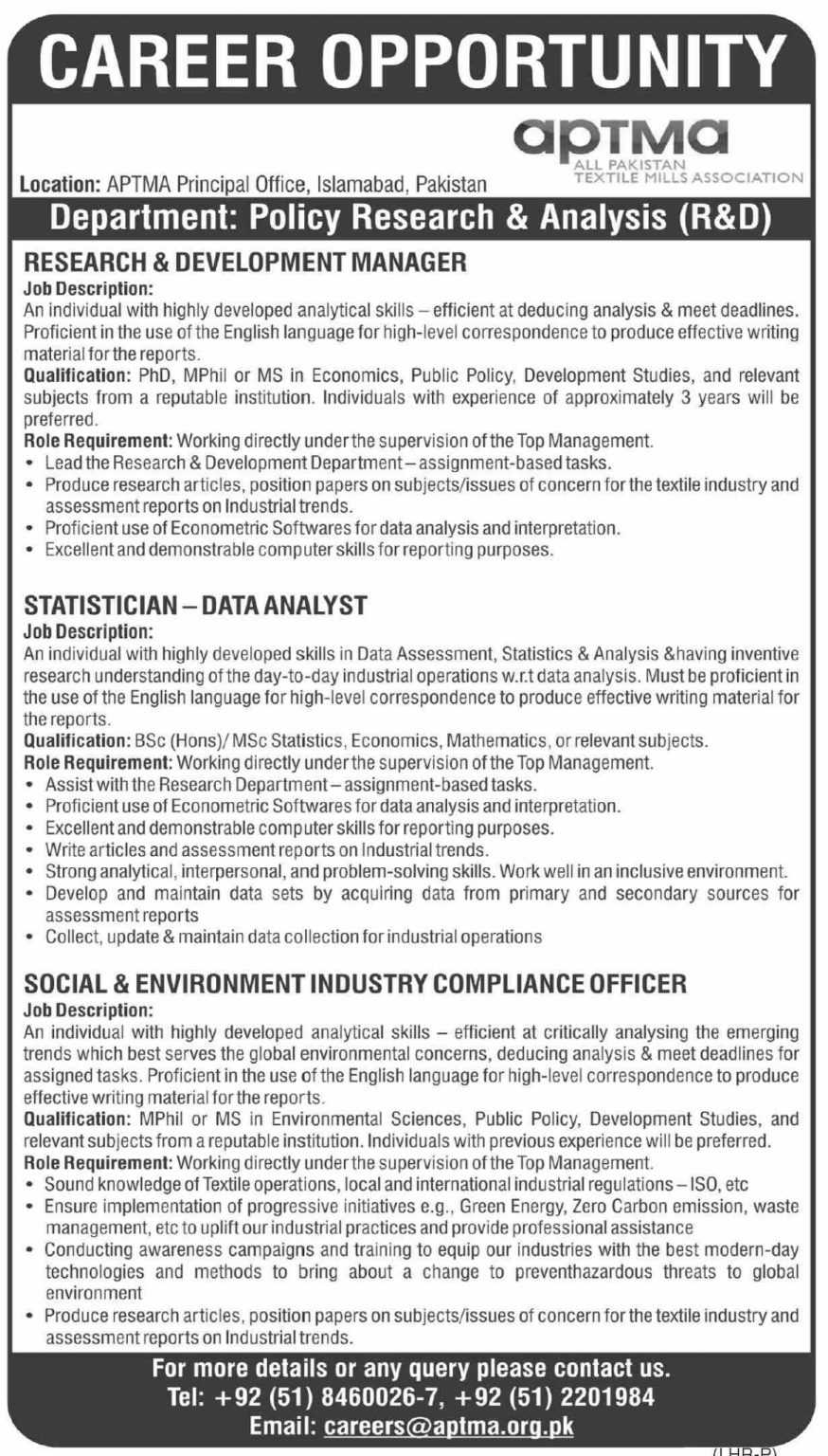 jobs-at-aptma-principal-office-islamabad-2022-latest-jobs-in-pakistan