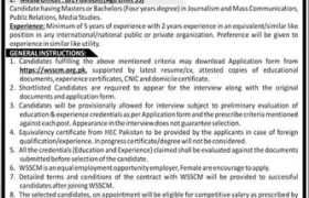 Jobs at WSSC Mardan 2022
