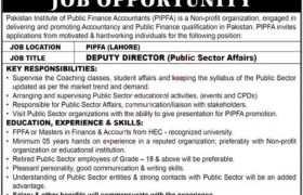 Jobs at PIPFA 2022