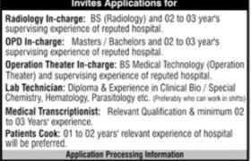 Jobs at Sohail Trust Hospital 2022