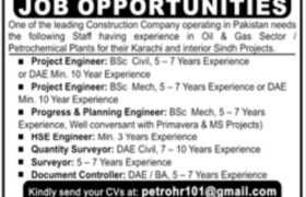 Construction Company Jobs in Sindh 2022