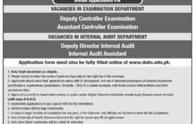 Jobs at DOW University Karachi 2022