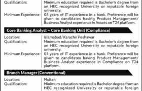 New Vacancies at BOK 2022