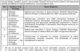 Positions at University of The Punjab 2022