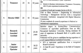 Jobs at Rawalpindi Medical University 2022