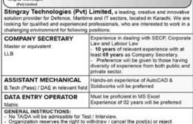 Jobs at Stingray Technologies Pvt Limited 2022
