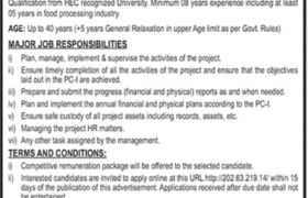 Jobs at PSDP Funded Project 2022