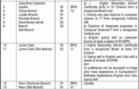 Jobs at BISE Quetta 2023