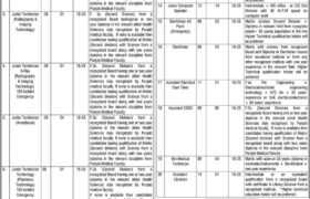 Jobs at Punjab Institute of Cardiology Lahore 2023