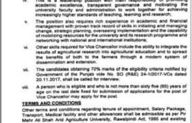 Agriculture Department Punjab Vacancies 2023