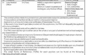 Lady Medical Officer Required at BHCIP 2023