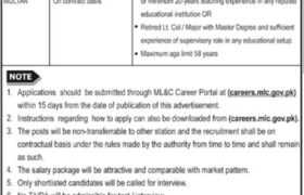 Position at Cantonment Board Multan 2023