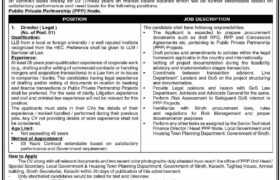 Job at Sindh Local Govt & HTP Department 2023