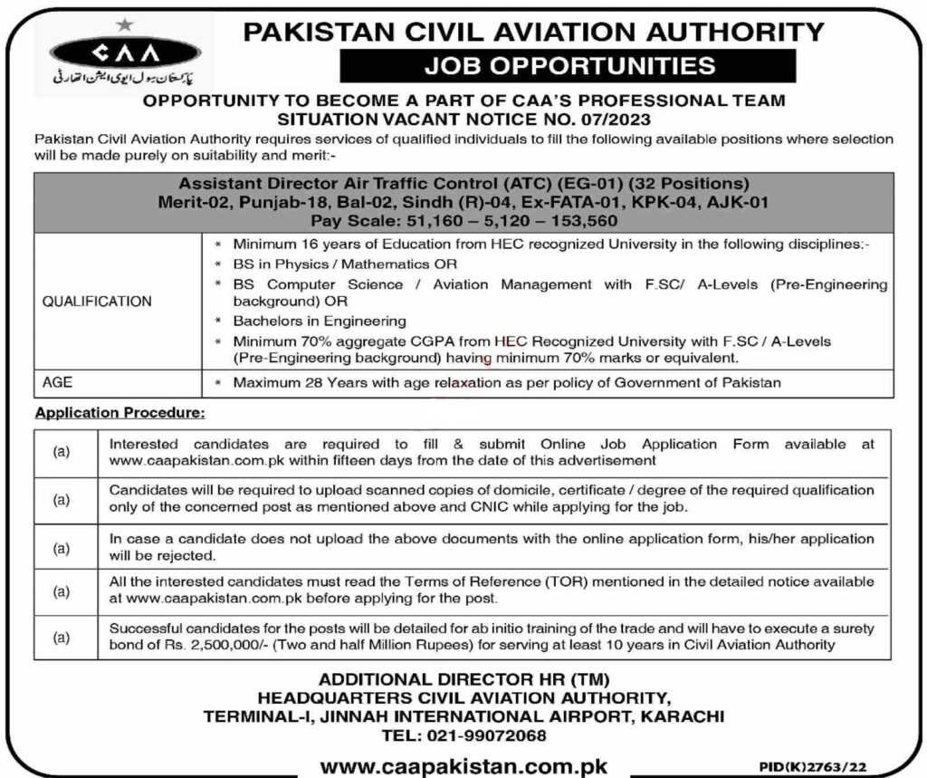 latest jobs in pakistan, jobs in pakistan, latest jobs pakistan, posts at pakistan civil aviation authority 2023, pcaa jobs,