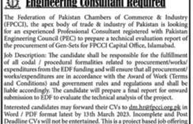 Engineering Position at FPCCI 2023