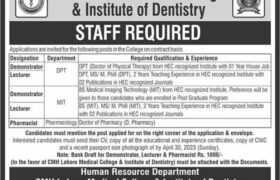 Staff Positions at CMH Medical College 2023